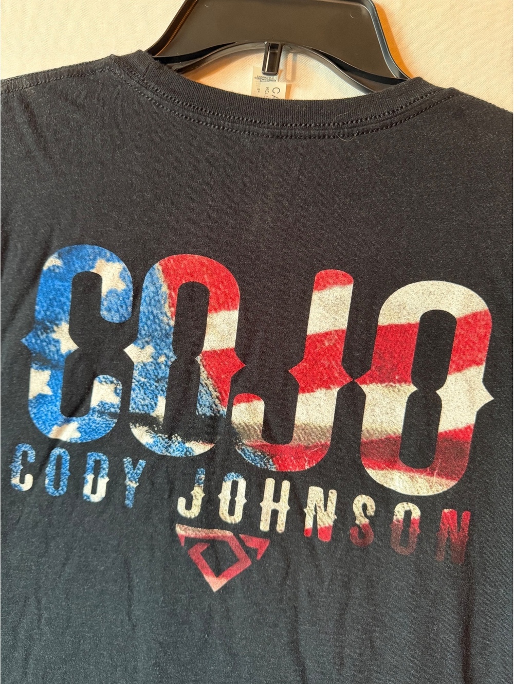 Cody Johnson COJO Black Graphic T-Shirt XL